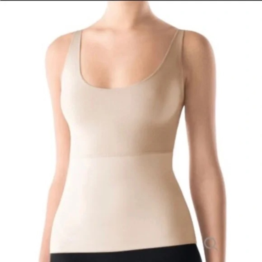 COPY - Spanx by Sara Blakely Hide and Sleek nude shapewear tank top